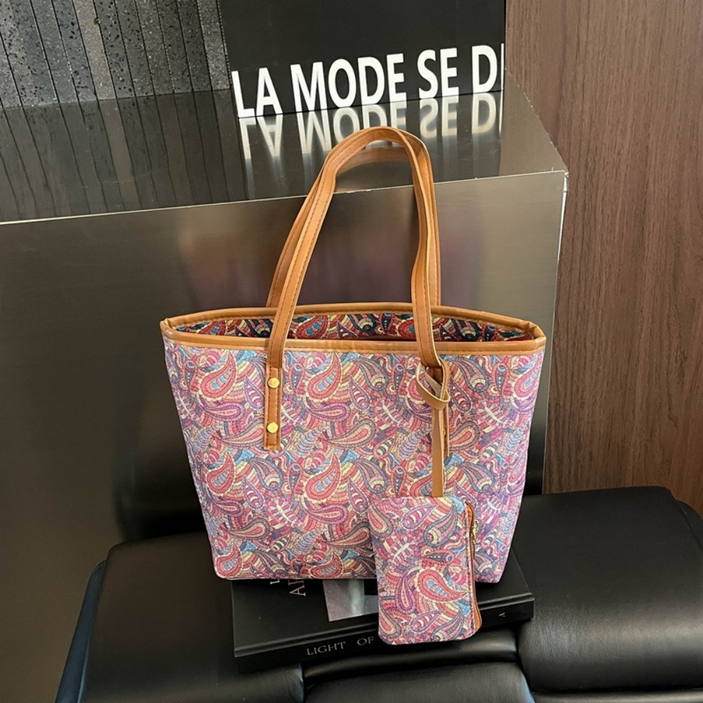 Women'S Bags For Work - 2PCS Women Large Capacity Tote Bag