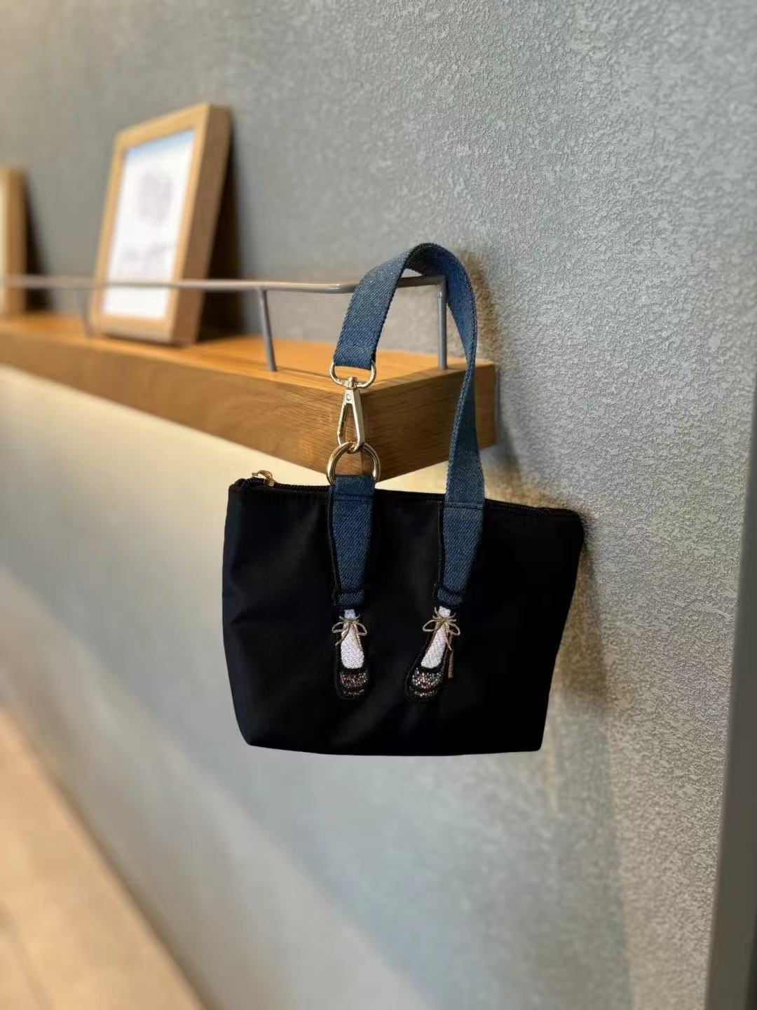 Women Bags With Wallet - Fashion Embroidered Zero Wallet Waterproof Nylon