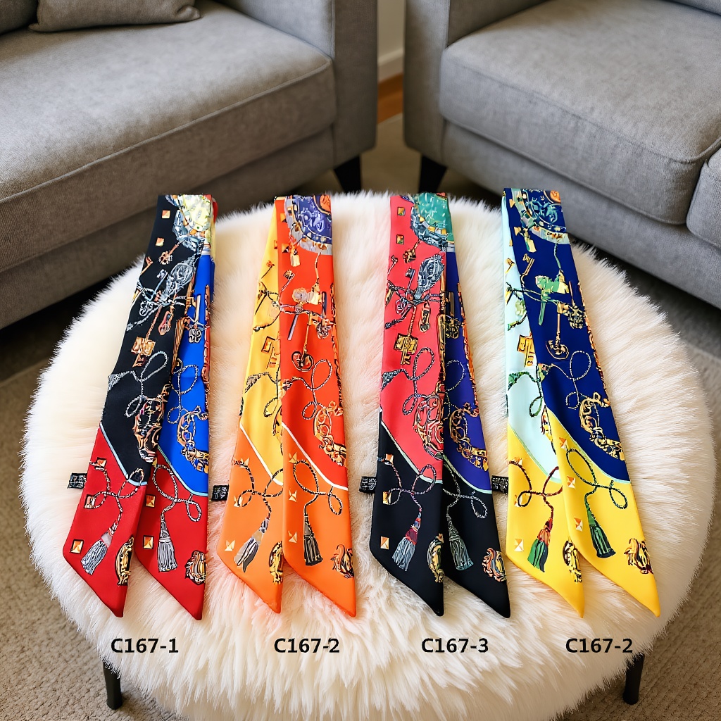 Women Bags Wholesale - Print Scarf Four Seasons Present Women