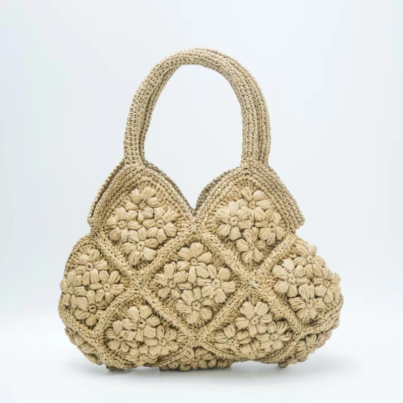Women Bags In Trend - New Handmade Lafite Grass Hollowed Out