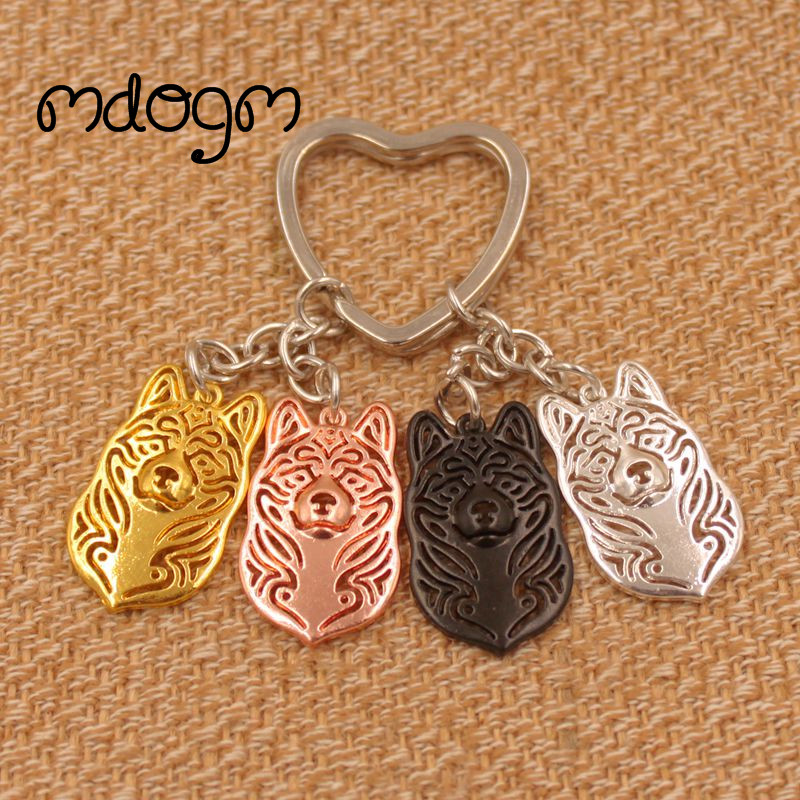 Women Bags Eg - Cute Akita Dog Animal Gold Silver