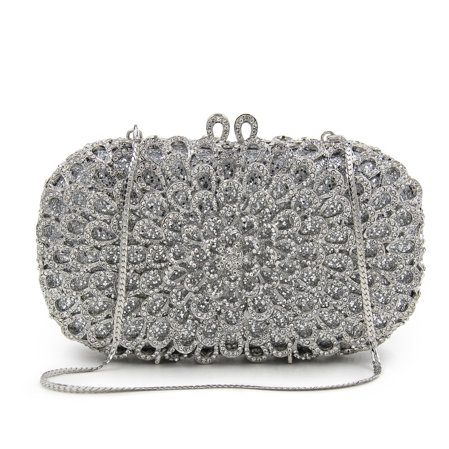 Women Bags Wholesale - Factory Wholesales Women Silver Handbag Opal
