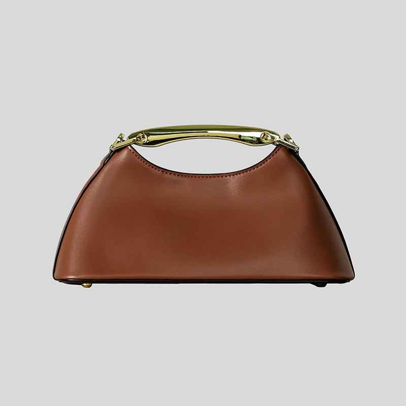 Women Bags High End Brands - Fashion Luxury Designer Women's Metal Handle