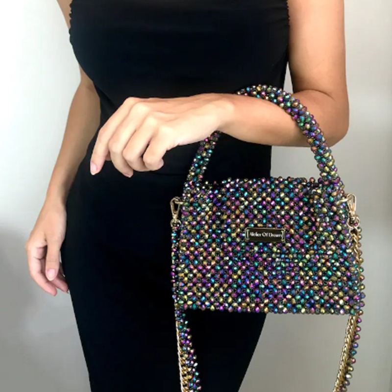 Women Bags Wholesale - Customized Wholesale Beaded Bag New Ins