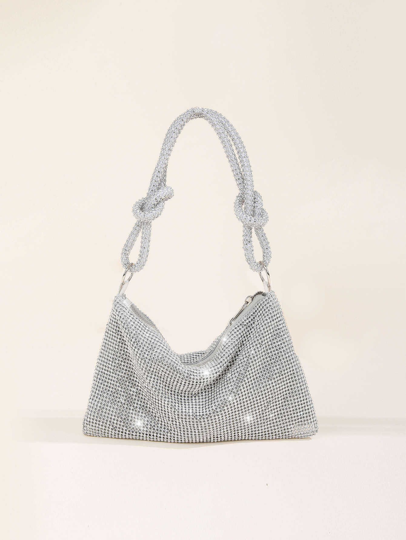 Women'S Evening Bags - Women Shiny Rhinestones Shoulder Bag Clutch
