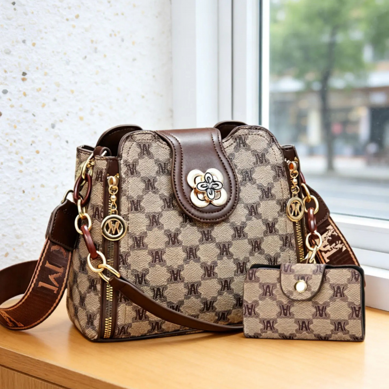 vintage letter printed shoulde - Women'S Bags For Work recension och pris