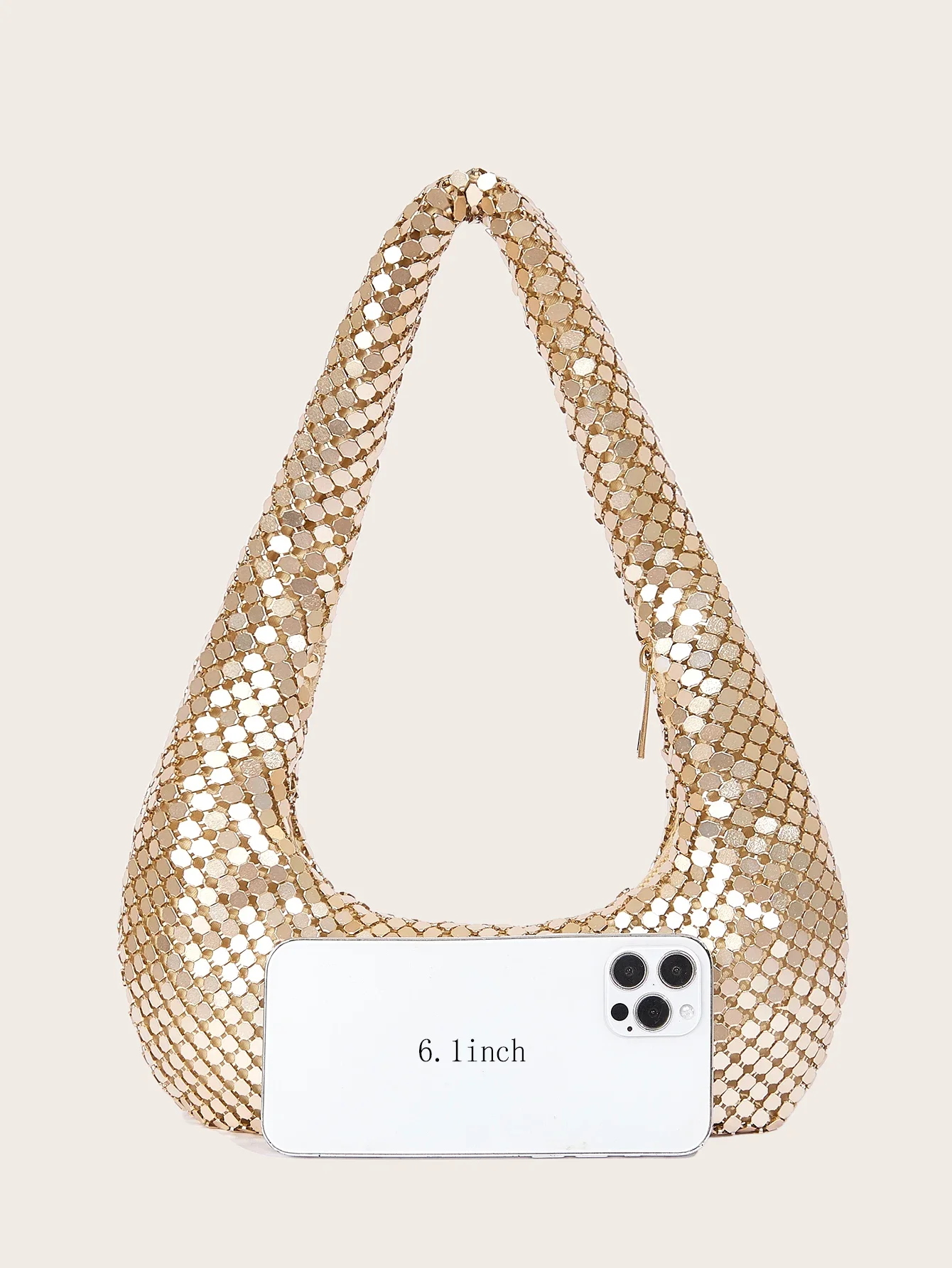 Ladies High-End Glittering Met - Women'S Evening Bags recension och pris