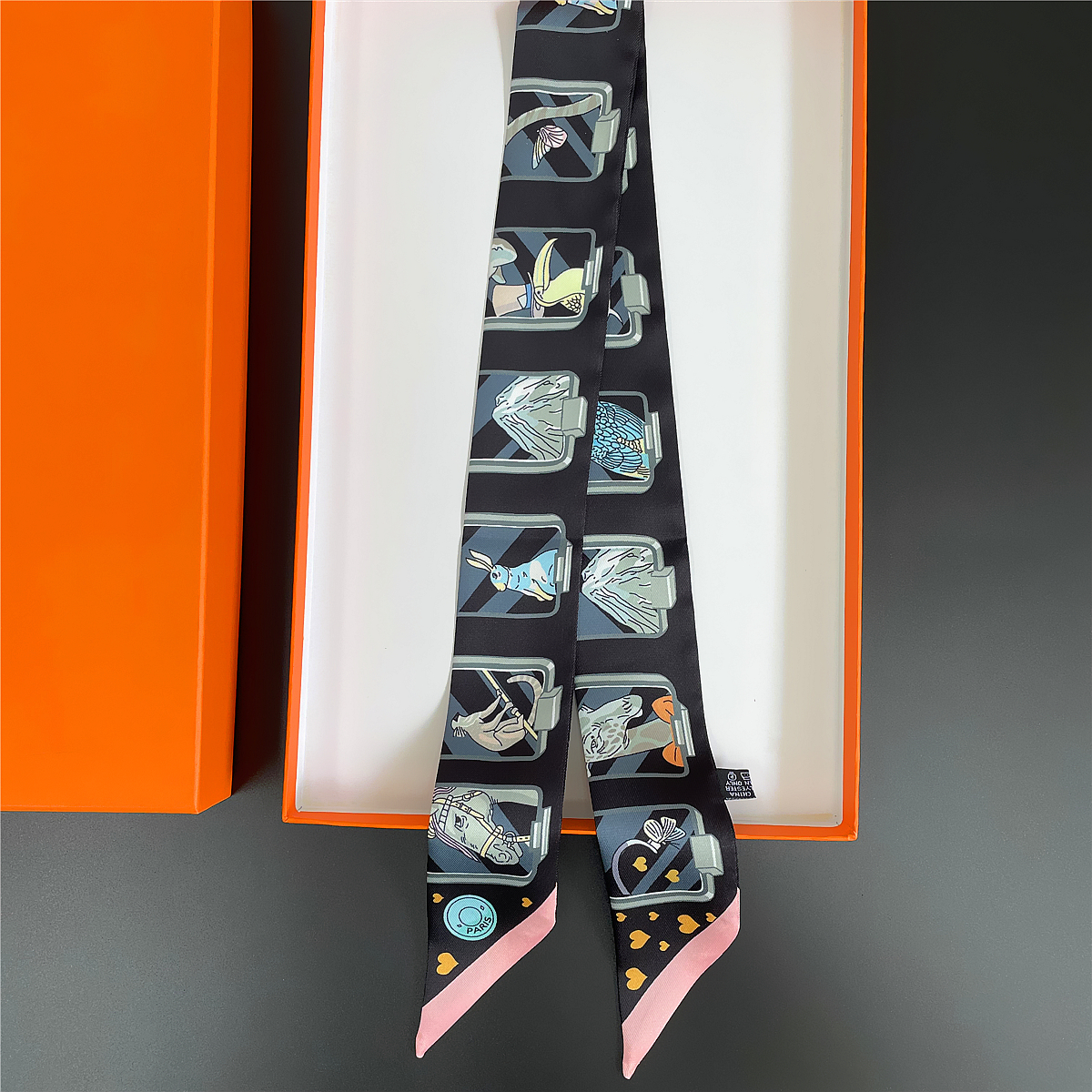 Brand Design Twill 100% Silk S - Women Bags Branded recension och pris
