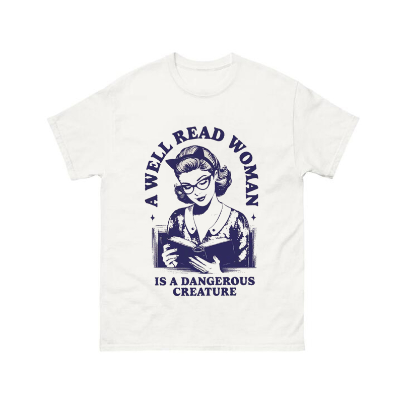 A Well Read Woman Is A Dangero - Women Bags Png recension och pris