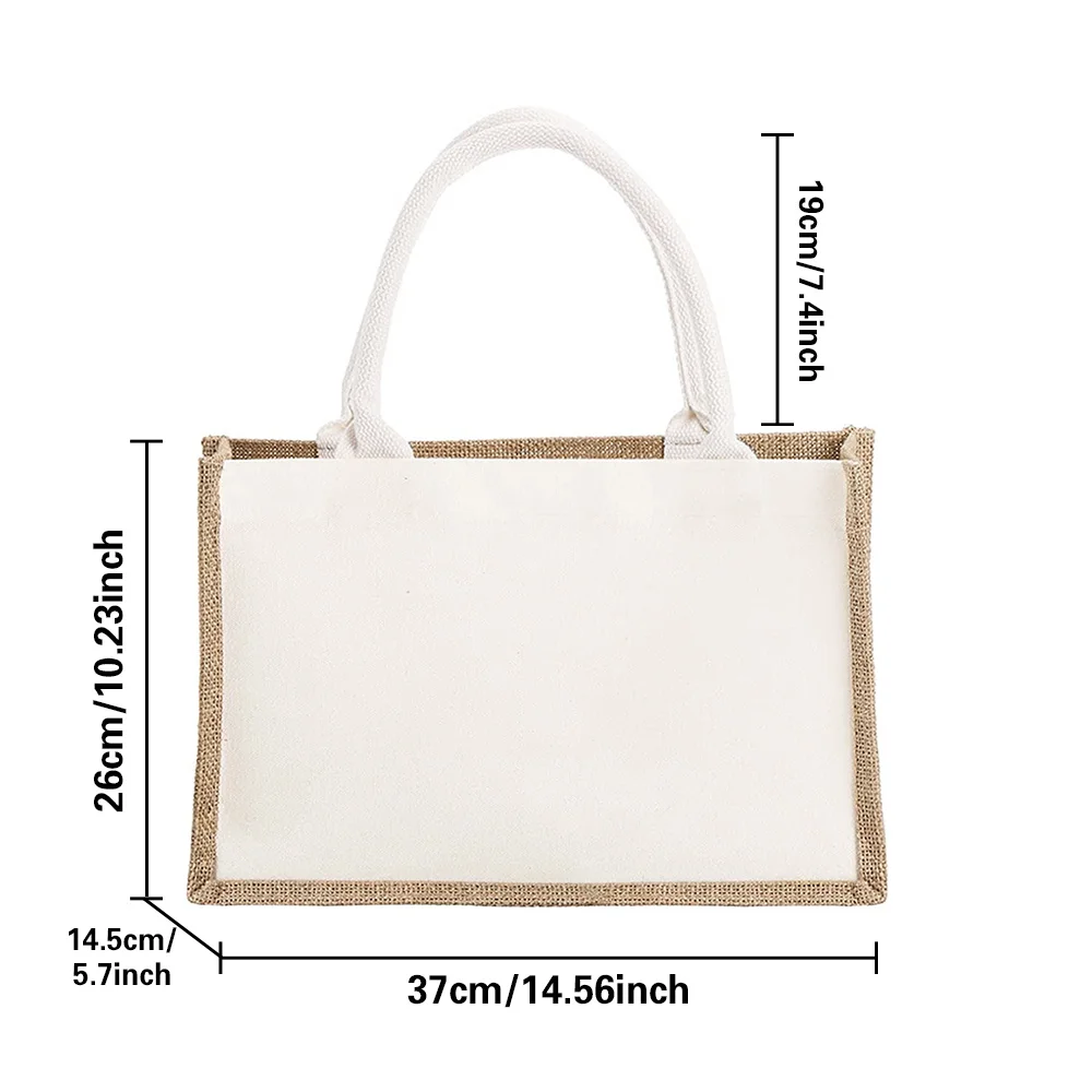 Vintage Jute Bag Reusable Burl - Women Bags Jute recension och pris