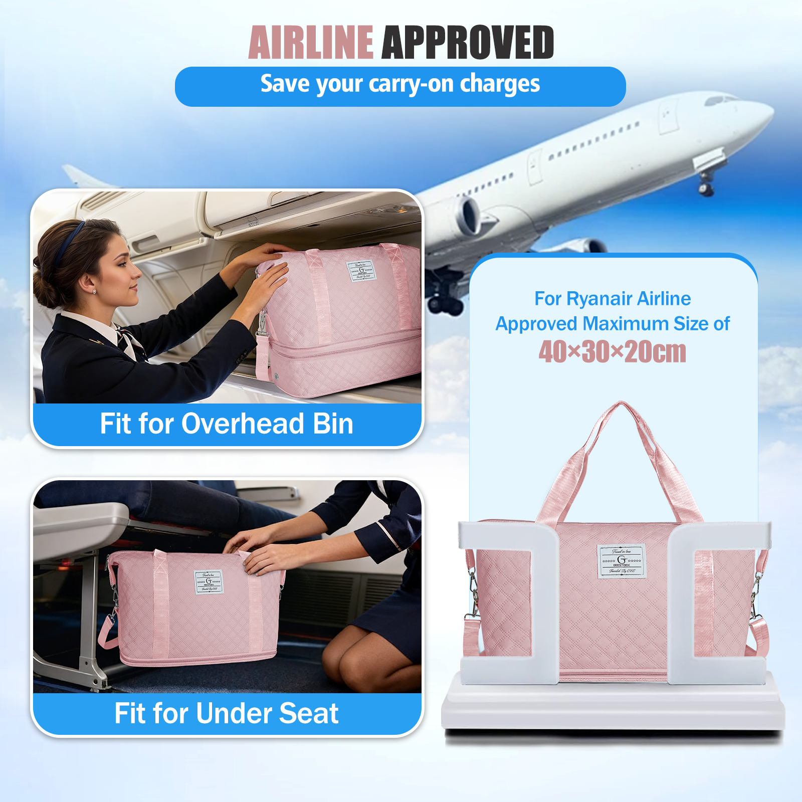 Women’s Business Travel Duffel - Women Bags Pk recension och pris