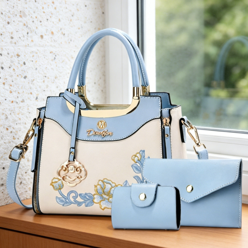 3-piece set of high-quality em - Women'S Bags For Work recension och pris