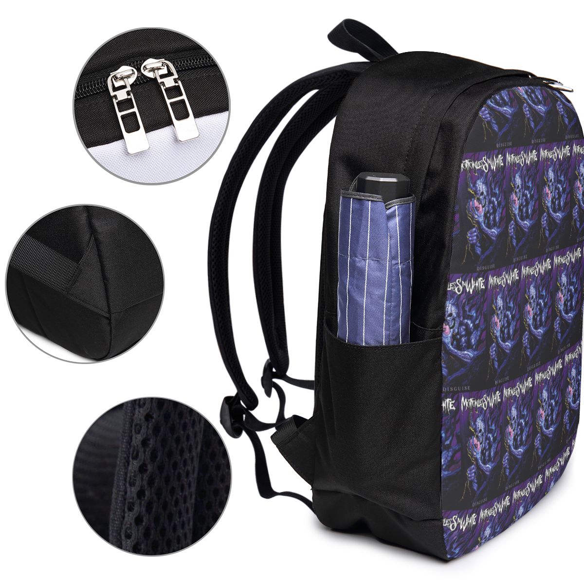 Motionless In White Backpack T - Women'S Bag recension och pris