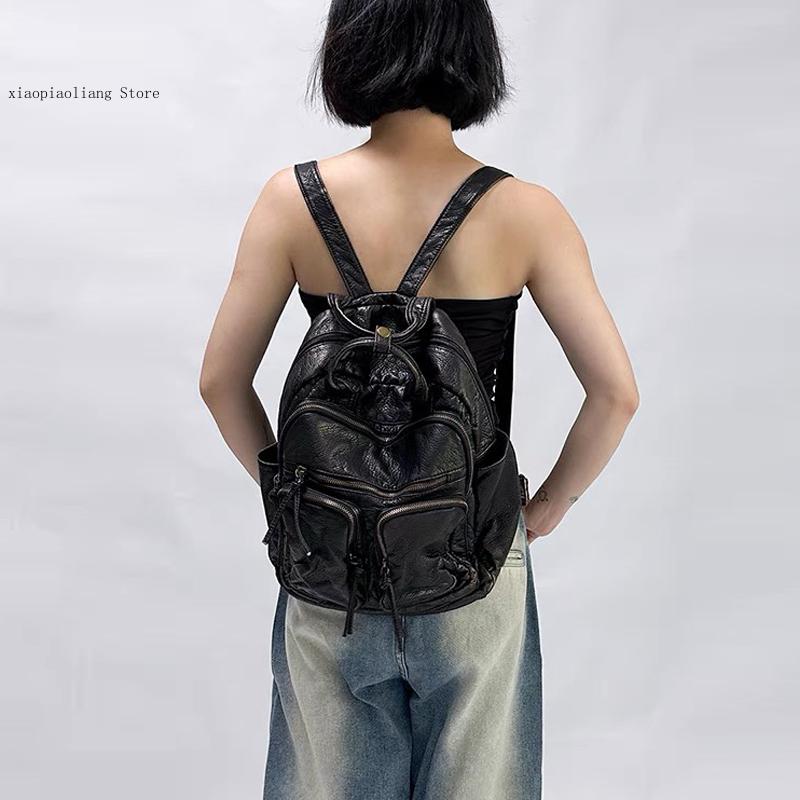 Luxury Soft Washed Pu Leather  - Women Bags In Trend recension och pris
