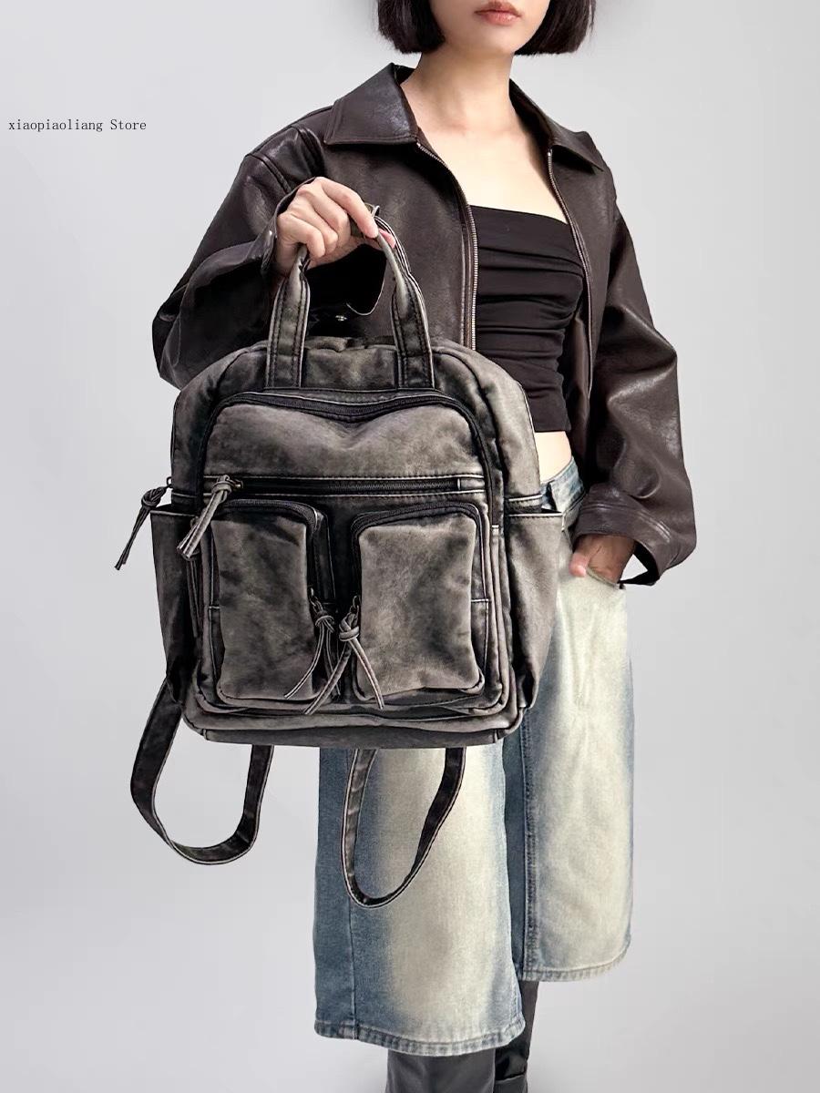 Luxury Soft Washed Pu Leather  - Women Bags In Trend recension och pris