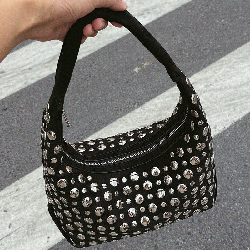 New high-end Leather Rivet Buc - Women Bags High End Brands recension och pris