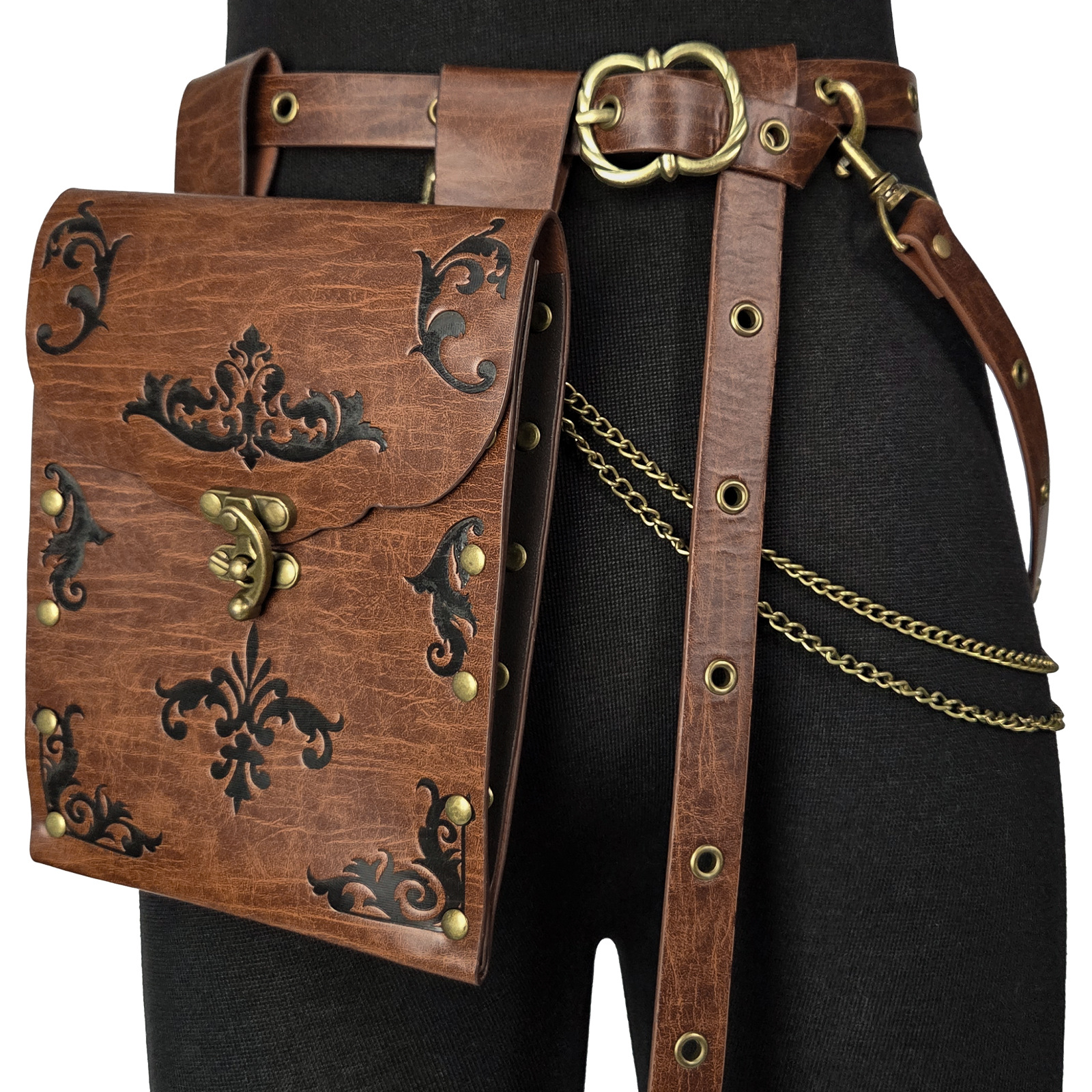 Steampunk Medieval Viking Pouc - Women Bags With Wallet recension och pris