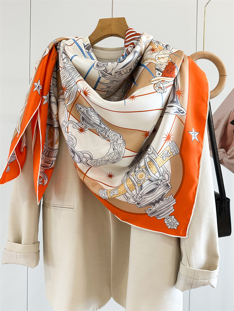 Luxury Brand Scarf Large Silk  - Women Bags Branded recension och pris
