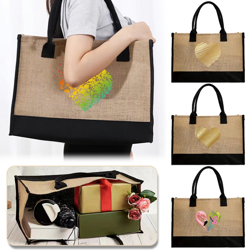 Vintage Jute Shopper Bag Porta - Women Bags Jute recension och pris