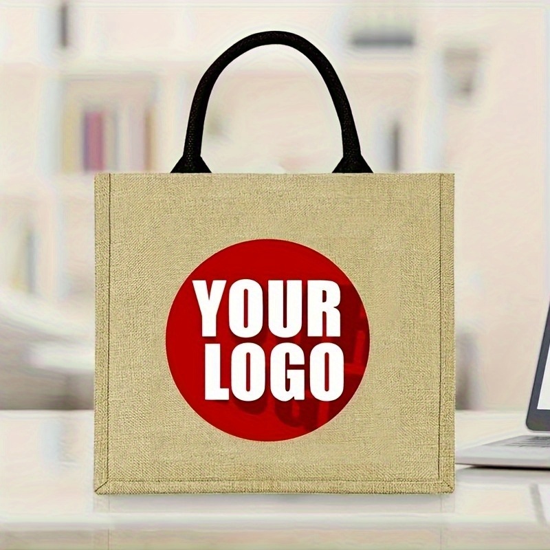 Custom Jute Tote Bag Personali - Women Bags Jute recension och pris