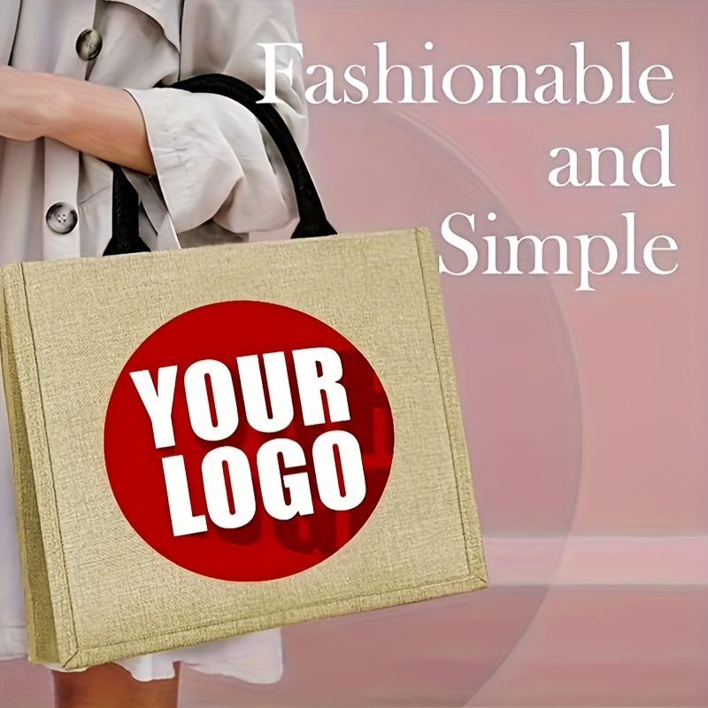 Custom Jute Tote Bag Personali - Women Bags Jute recension och pris