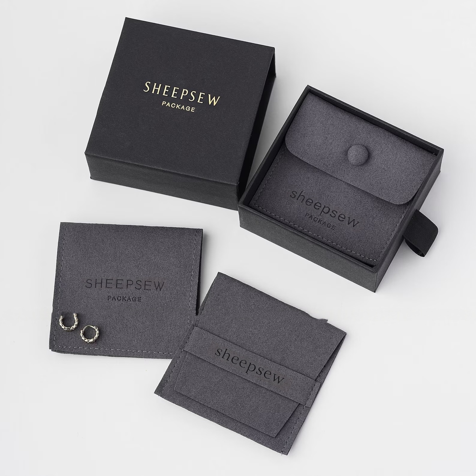 SheepSew Custom Logo Printed J - Box Bag Rigid recension och pris