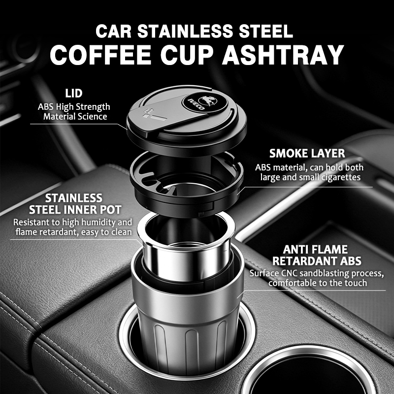 New Car Ashtray Creative Coffe - Box Bag Rigid recension och pris