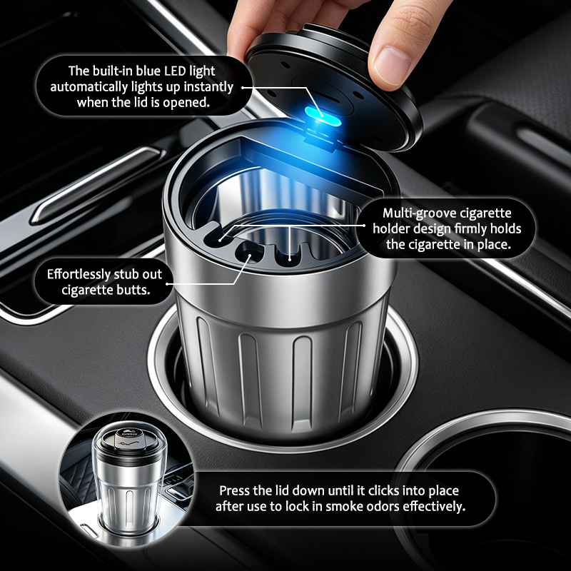 New Car Ashtray Creative Coffe - Box Bag Rigid recension och pris