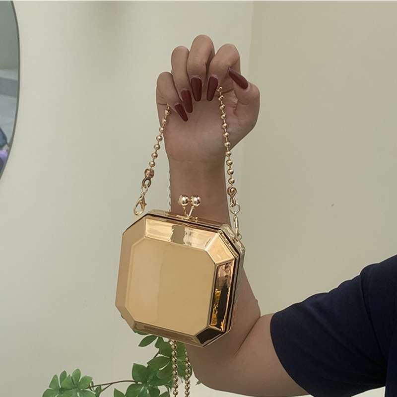 Mini Luxury Gold Party Evening - Women'S Evening Bags recension och pris
