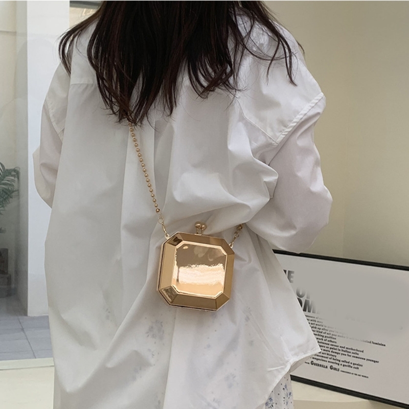 Mini Luxury Gold Party Evening - Women'S Evening Bags recension och pris