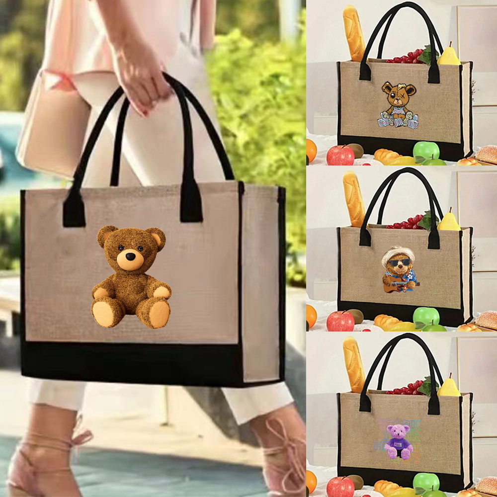 Tote Bag Vintage Jute Shopping - Women Bags Jute recension och pris