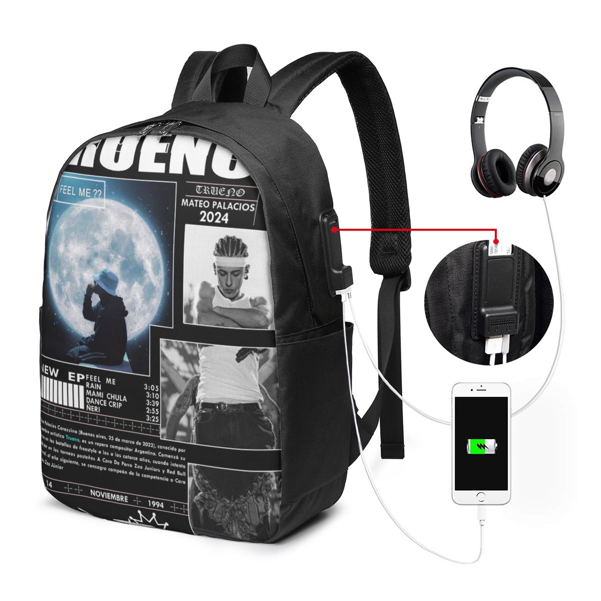 Funny Trueno Hip Hop Rapper Ba - Women'S Bag recension och pris
