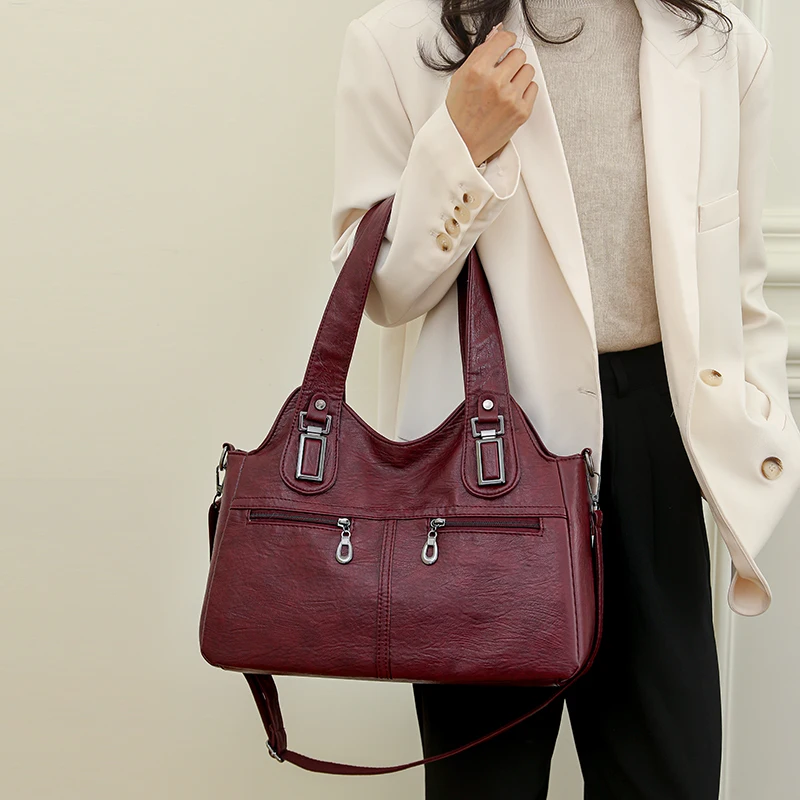 2024 Women High Quality Leathe - Women Bags Guess recension och pris