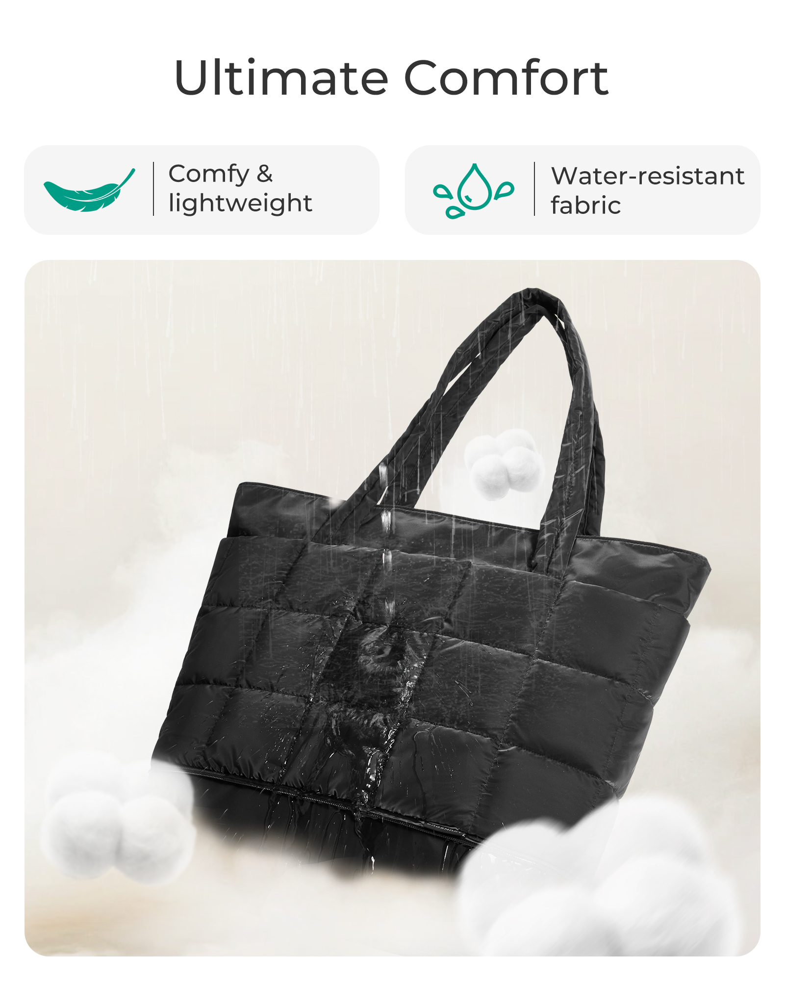 BAGSMART Travel Tote Bag Women - Women'S Bags For Work recension och pris
