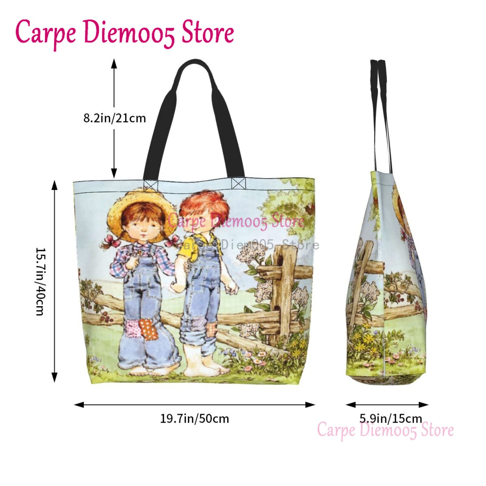 Sarah Kay Print Shopping Bag L - Women Bags Outlet recension och pris