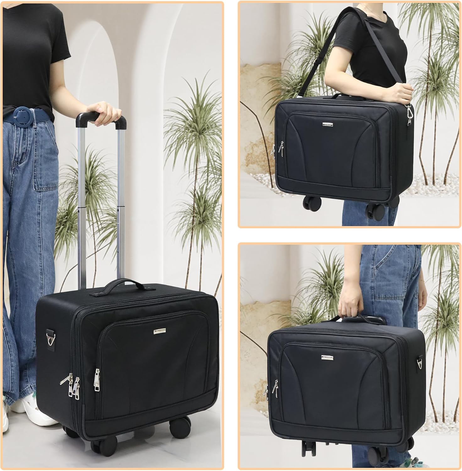 Extra Large Rolling Makeup Tra - Women'S Bag recension och pris