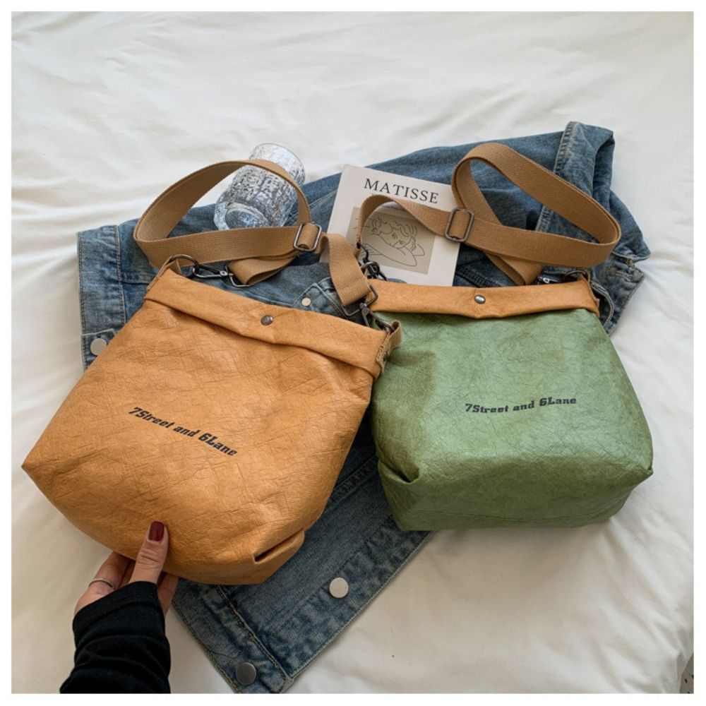Kraft Paper Cross Body Bag Fas - Women'S Bags Cross Body recension och pris