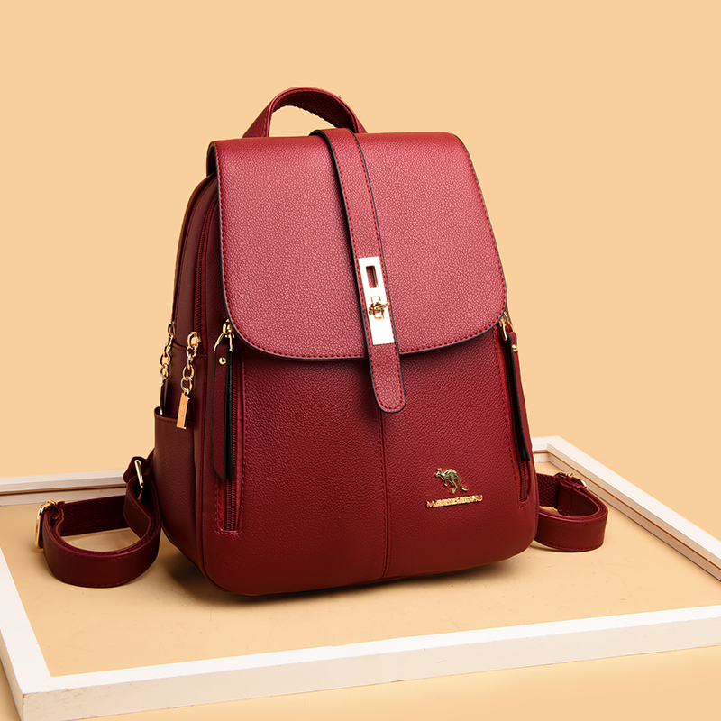 Luxury Women Leather Backpacks - Women Bags Guess recension och pris