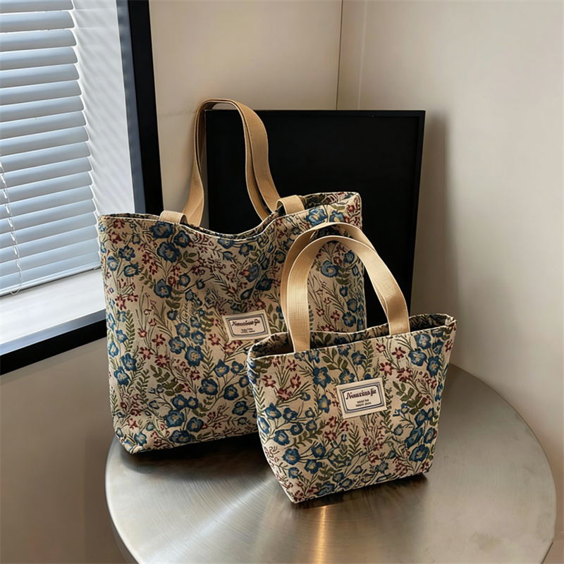 Embroidery Floral Canvas Handb - Women'S Bags For Work recension och pris