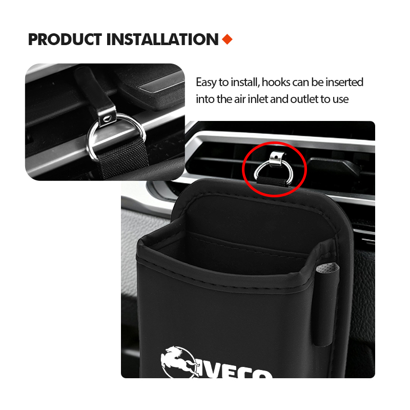 Universal Car Air Vent Hanging - Box Bag Rigid recension och pris