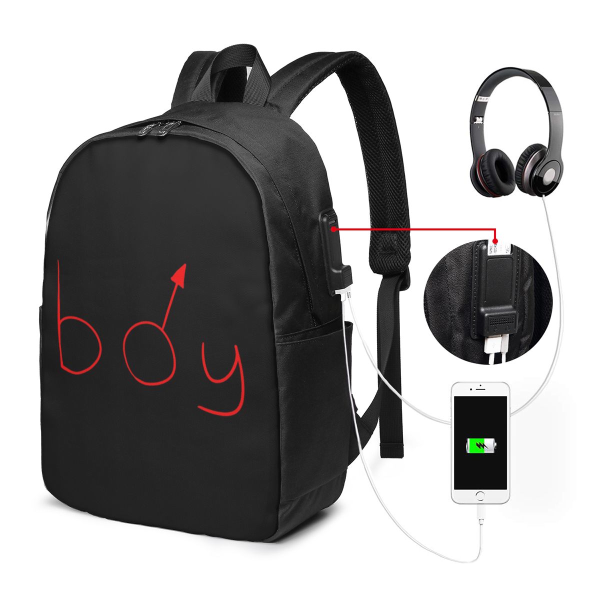 Boymoder Hat And Shirt Backpac - Women'S Bag recension och pris