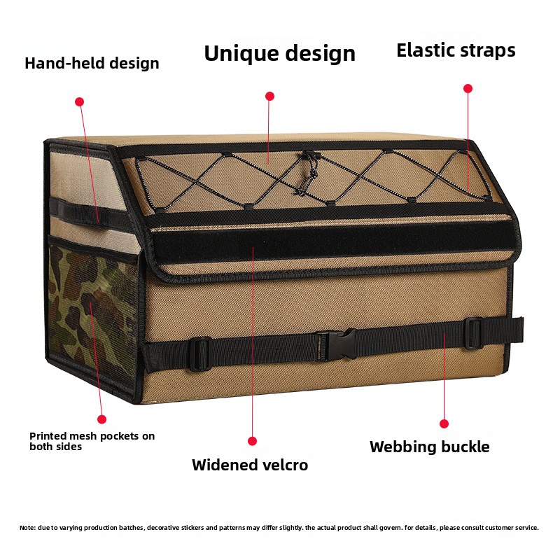Folding multi-functional trunk - Box Bag Rigid recension och pris