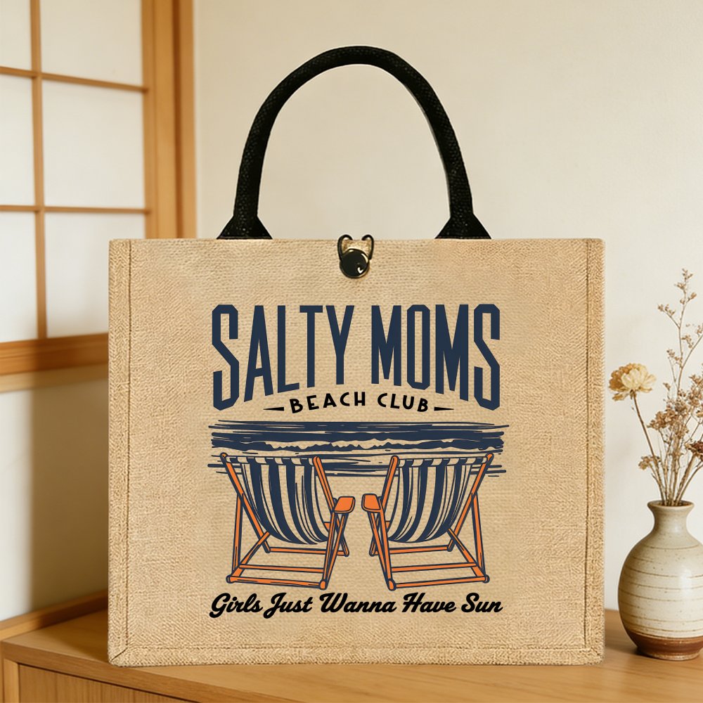 1pc Jute Tote Bag for Women, H - Women Bags Jute recension och pris