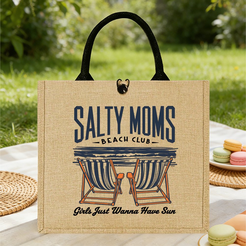 1pc Jute Tote Bag for Women, H - Women Bags Jute recension och pris