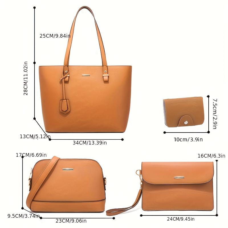 4pcs Fashion Women's Bag Sets  - Women'S Bags Cross Body recension och pris