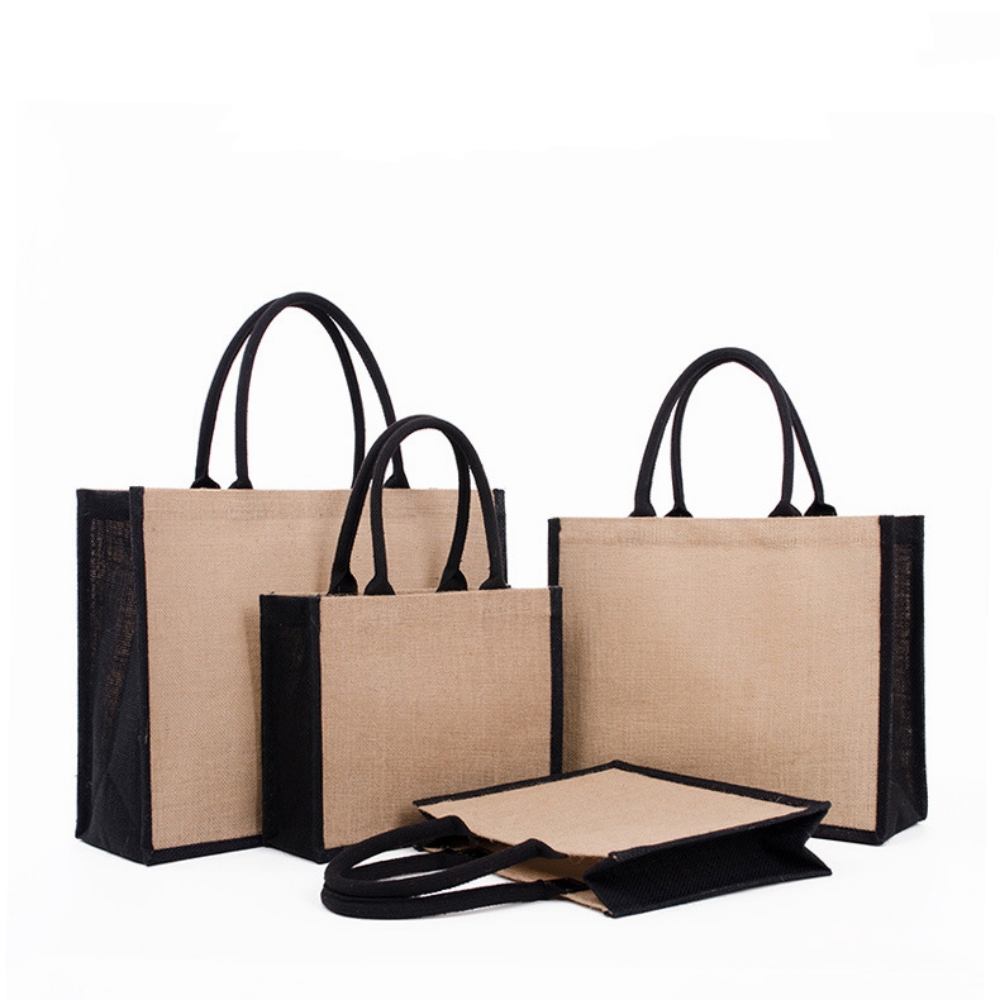 Burlap Jute Eco-friendly Shopp - Women Bags Jute recension och pris