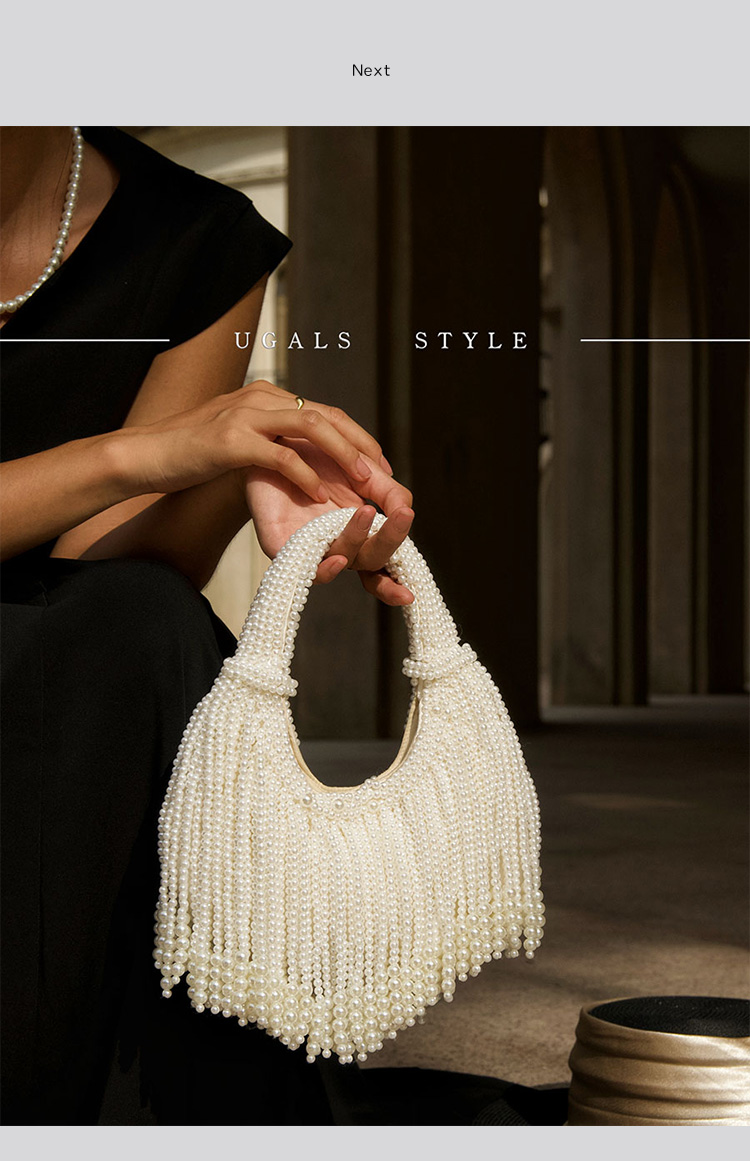 Design Handle Pearl Evening Cl - Women'S Evening Bags recension och pris