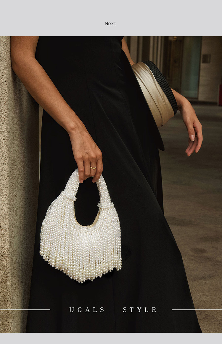 Design Handle Pearl Evening Cl - Women'S Evening Bags recension och pris