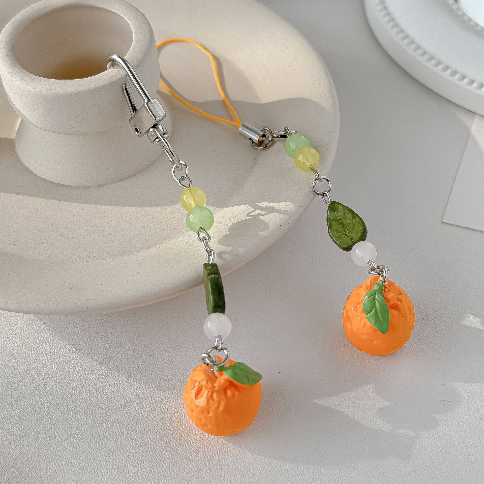 New Cute Orange Mobile Pendant - Women Bags Wholesale recension och pris