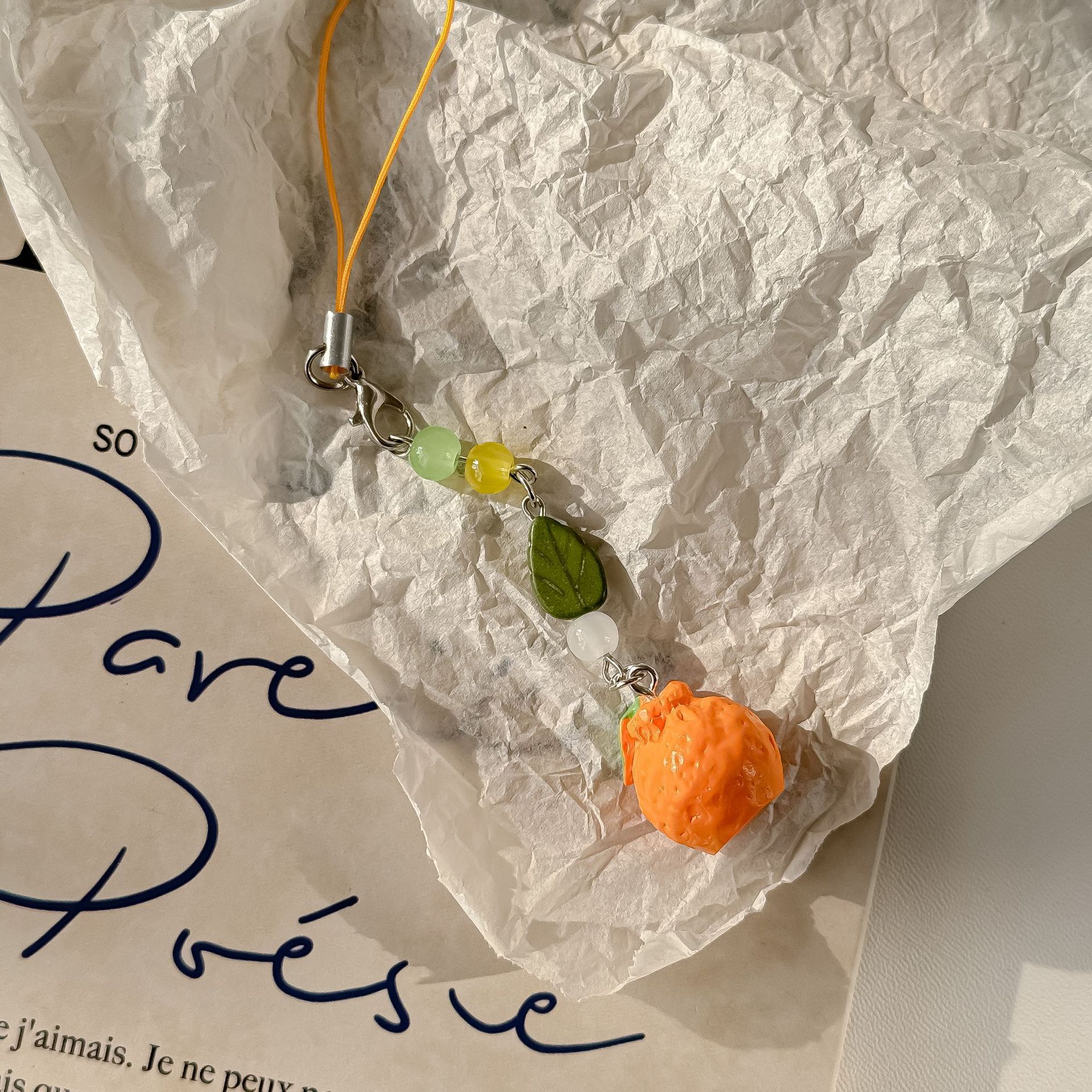 New Cute Orange Mobile Pendant - Women Bags Wholesale recension och pris